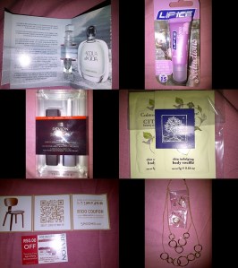 The content of the box