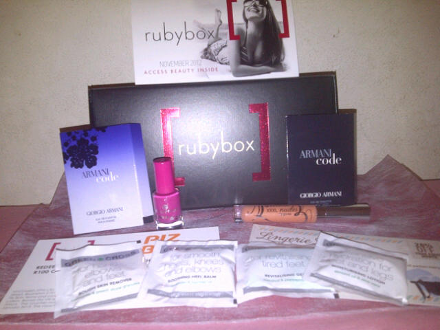 The november rubybox The november rubybox