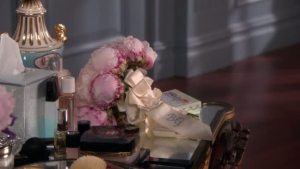 Blair's dressing table. Hello Chanel
