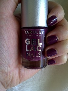 yardley gel lac nails plum