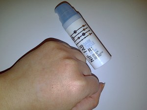 nip+fab dark circle fix swatch