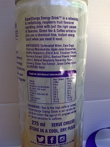 mcnab's energy drink 3 ingredients